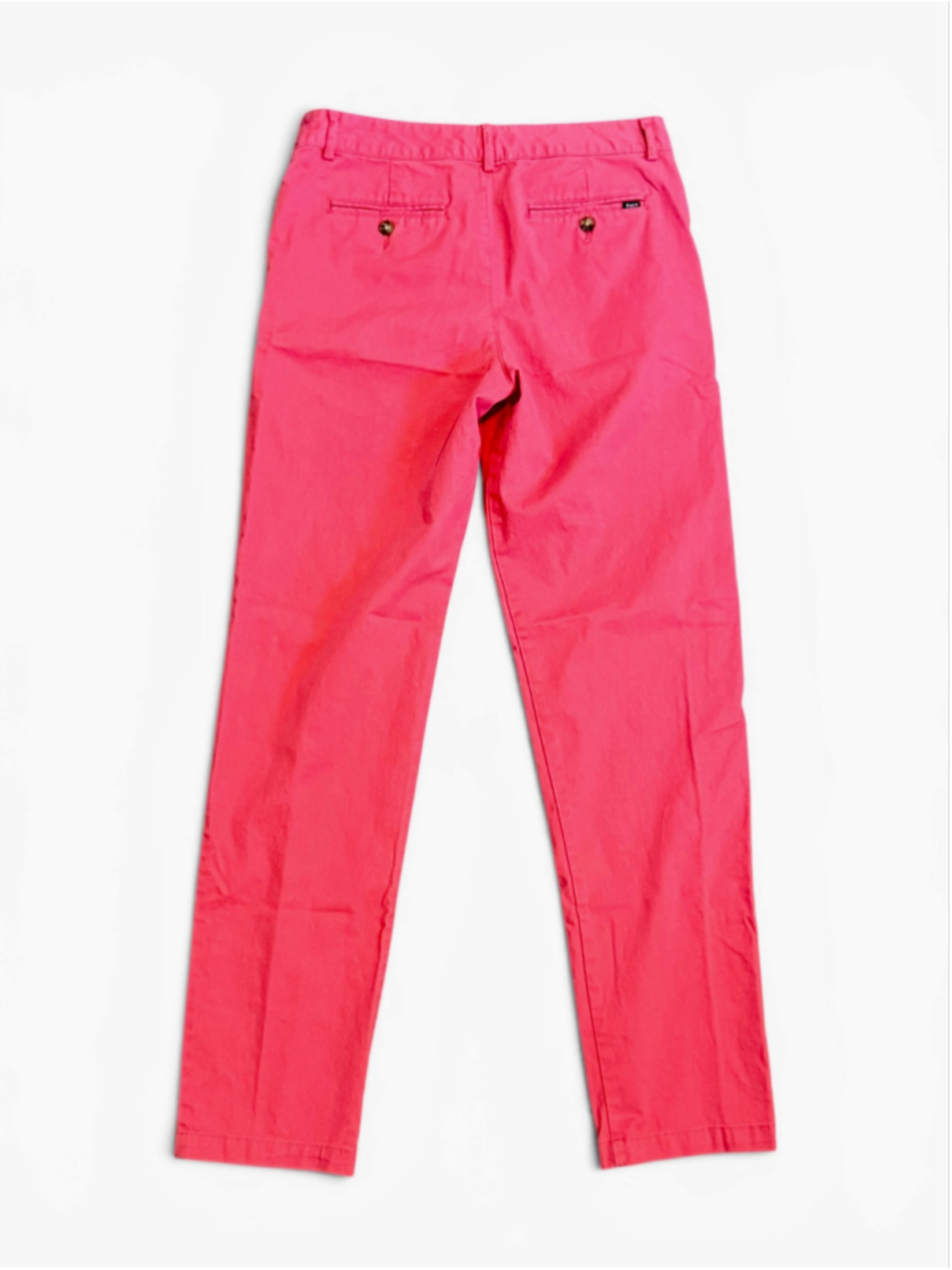 Polo Ralph Lauren Boys Youth Straight Fit Chino Pants Nantucket Red (Pink) Sz 18 - Picture 5 of 7